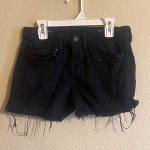 William Rast Jerri jeans cut to shorts size 25